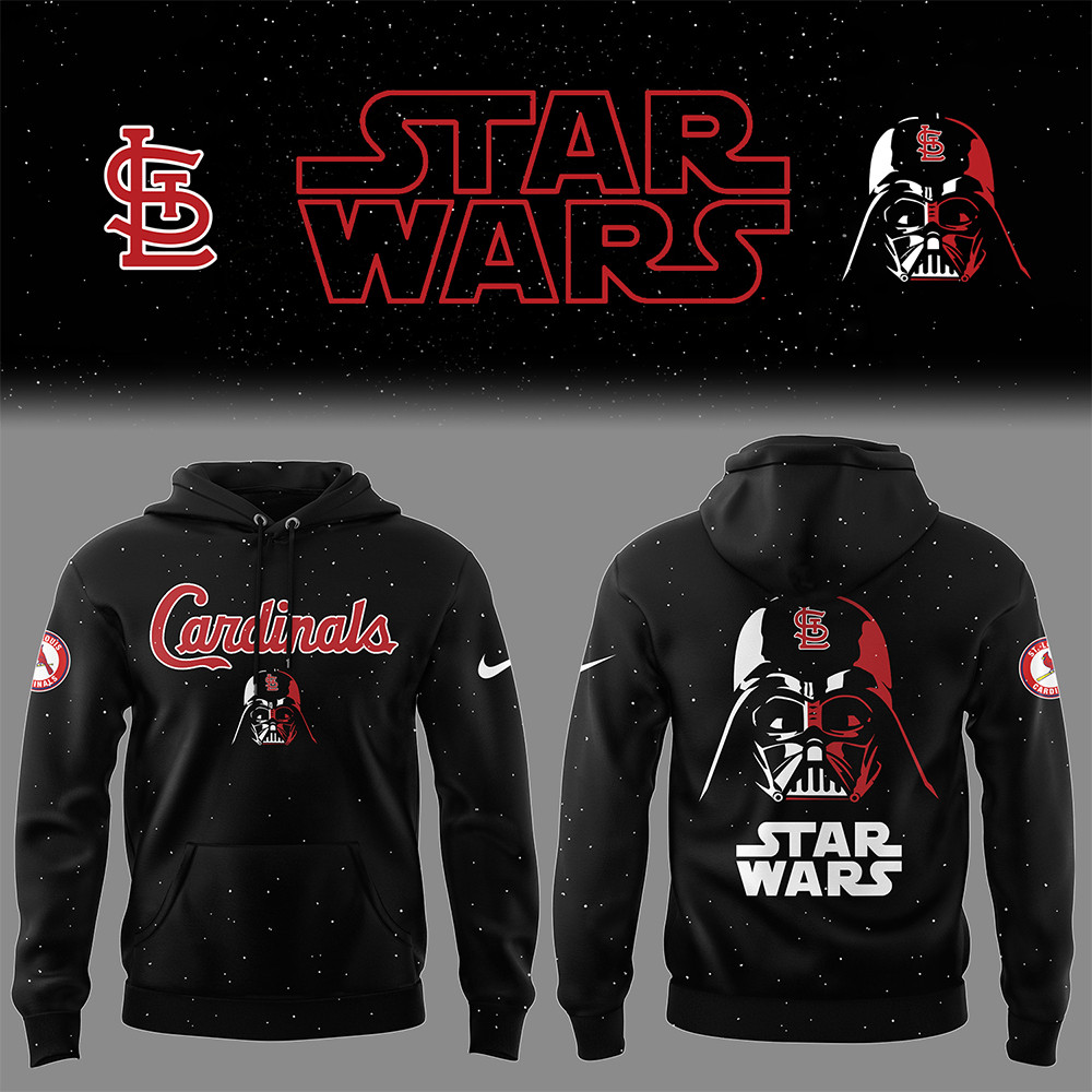 Baseball x Star Wars Black Hoodie Gifts For Baseball Lovers