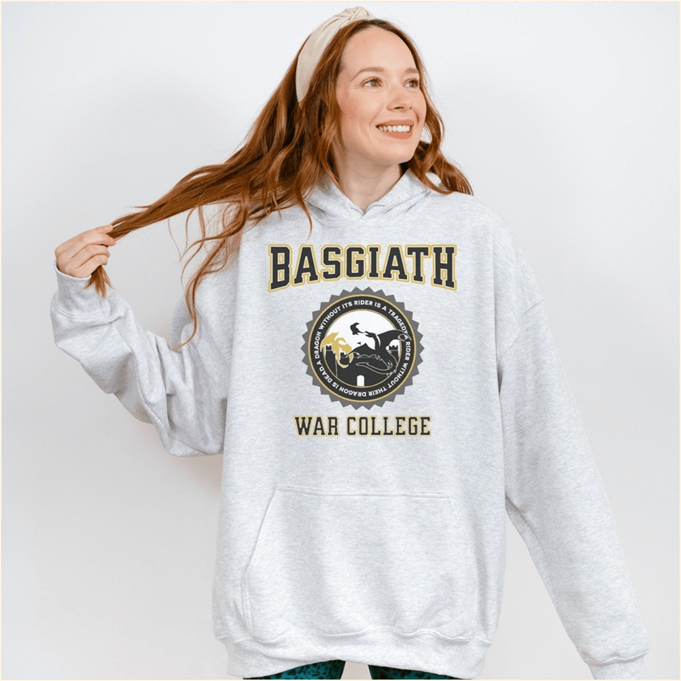 Basgiath War College Hoodie Basgiath War College Sweatshirt Birthday Gift Ideas For Wife