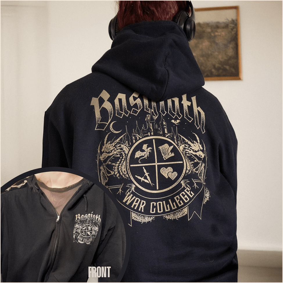 Basgiath War College Zip Hoodie Basgiath War College Sweatshirt Father's Day Birthday Gifts