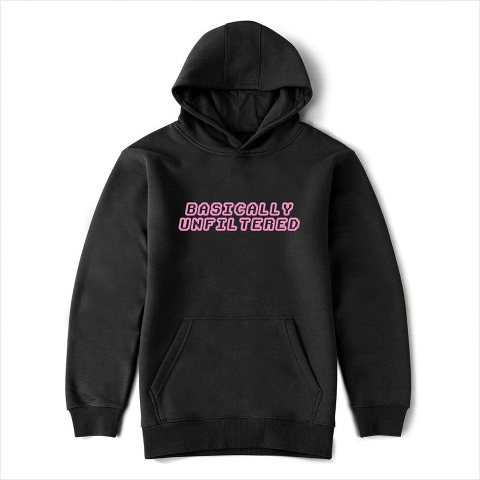 Basically Unfiltered Hoodie Basically Unfiltered Merch Music Lovers Birthday Gifts For Fan