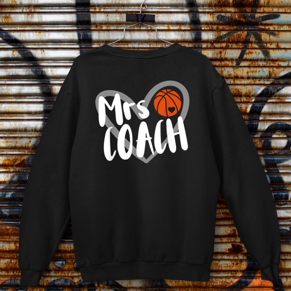 Basketball Woman Coach Wife Sweatshirt