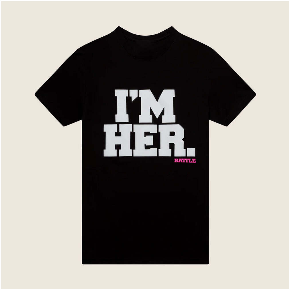 Battlesports Merch I'm Her T-Shirt Gift Ideas For Wife Birthday Gifts For BFF