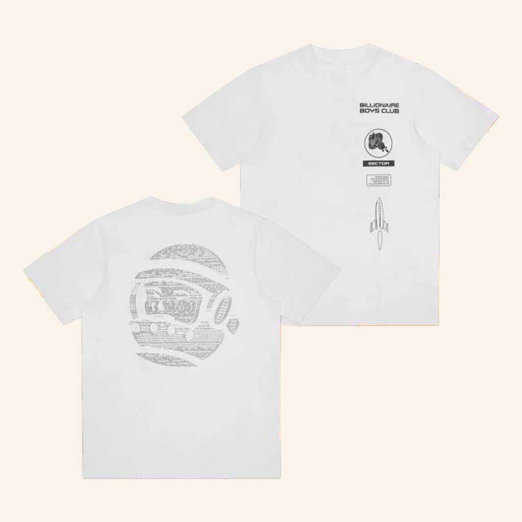Bbcicecream Merch BB Astro Digi Logo White T-Shirt Birthday Ideas For Boyfriend