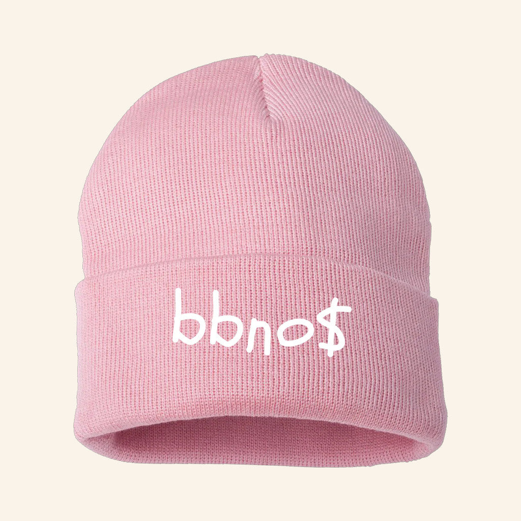 BbnoS Merch Pink Beanie Best Gifts For Girlfriend