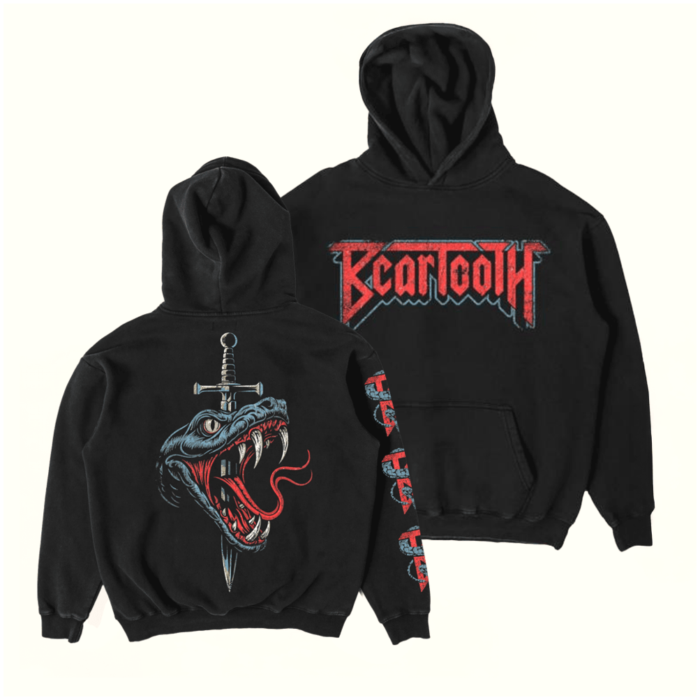 Beartooth Band Merch Serpent Hoodie Fans Gift Ideas Birthday Gifts For Besties