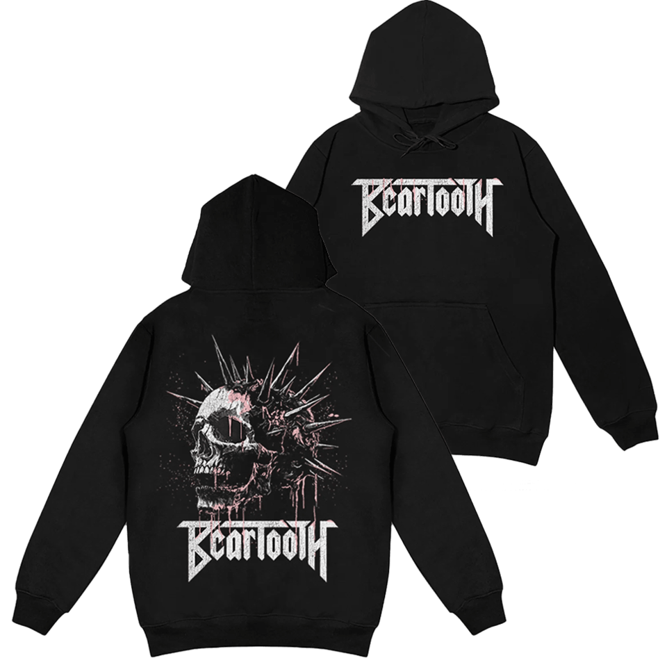 Beartooth Merch Beartooth Skull Hoodie Best Gifts For Dad Birthday Gifts For Best Friend
