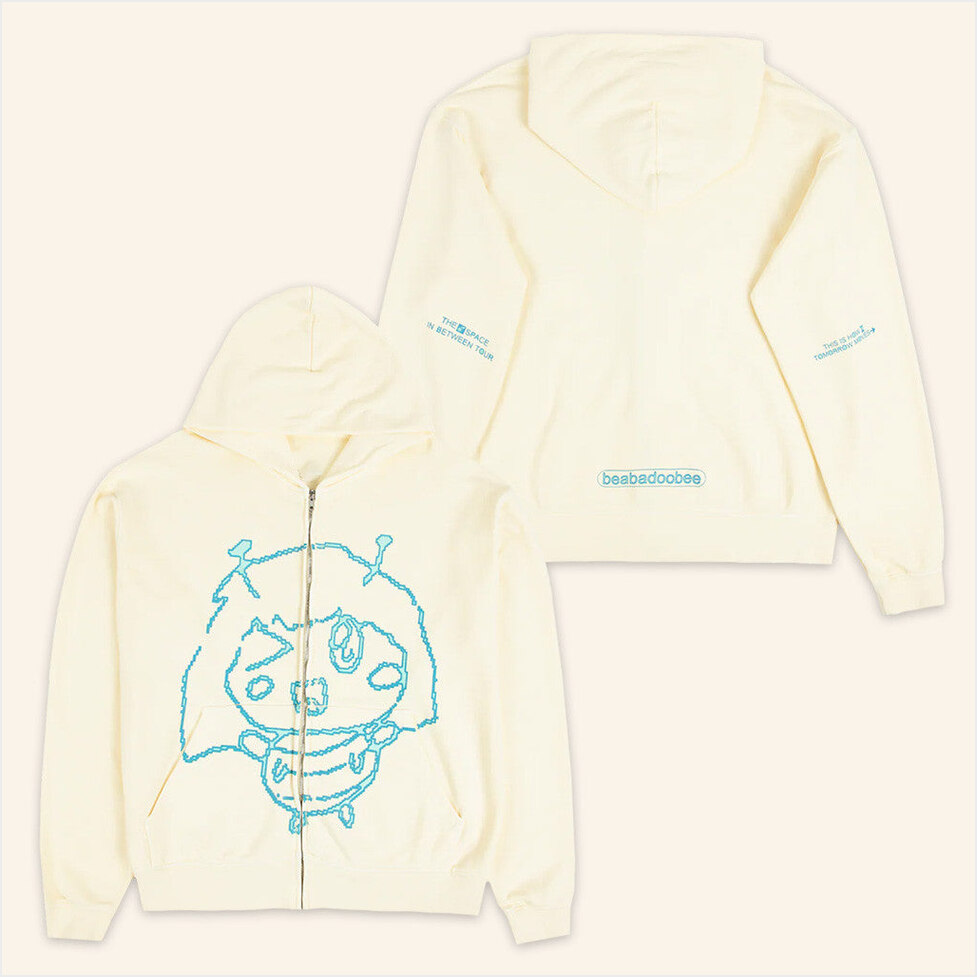 Bee Zip Hoodie Beabadoobee Official Merch Birthday Gifts For Daughter Best Friend Gifts