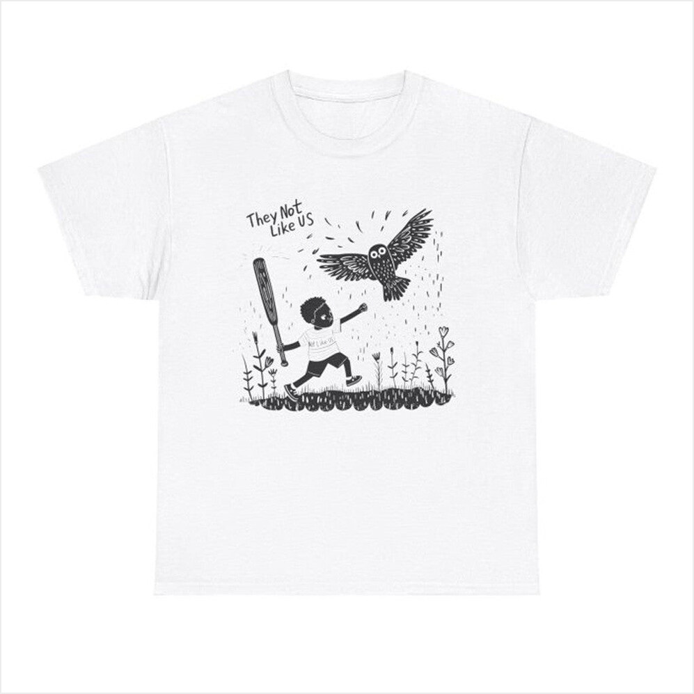 Beef Owl They Not Like Us T-Shirt Kendrick Lamar Merch Birthday Gift Ideas For Music Lovers