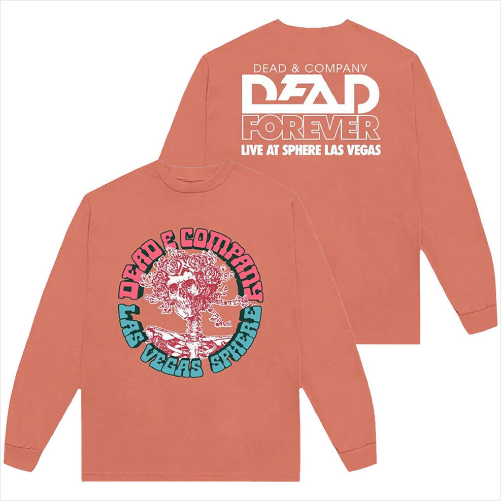 Bertha 2025 Sphere Long Sleeve T-Shirt Dead And Company Merch BFF Birthday Gifts