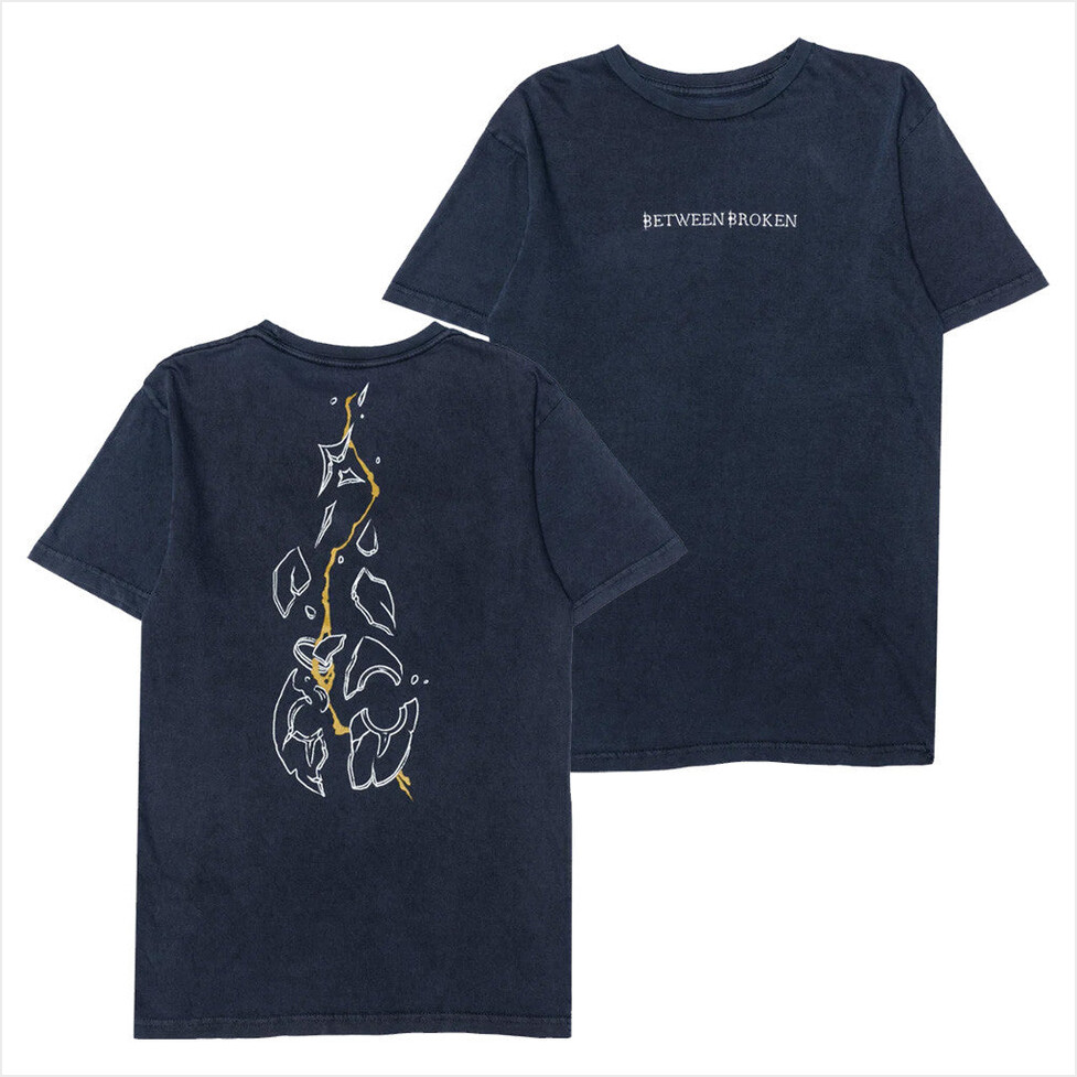 Between Broken Vintage Wash T-Shirt Dabin Merch Birthday Gifts For Husband Gifts For BFF