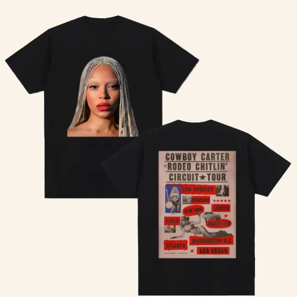 Beyonce Cowboy Carter Chitlin Circuit 2025 Tour Shirt Gifts For Music Lovers