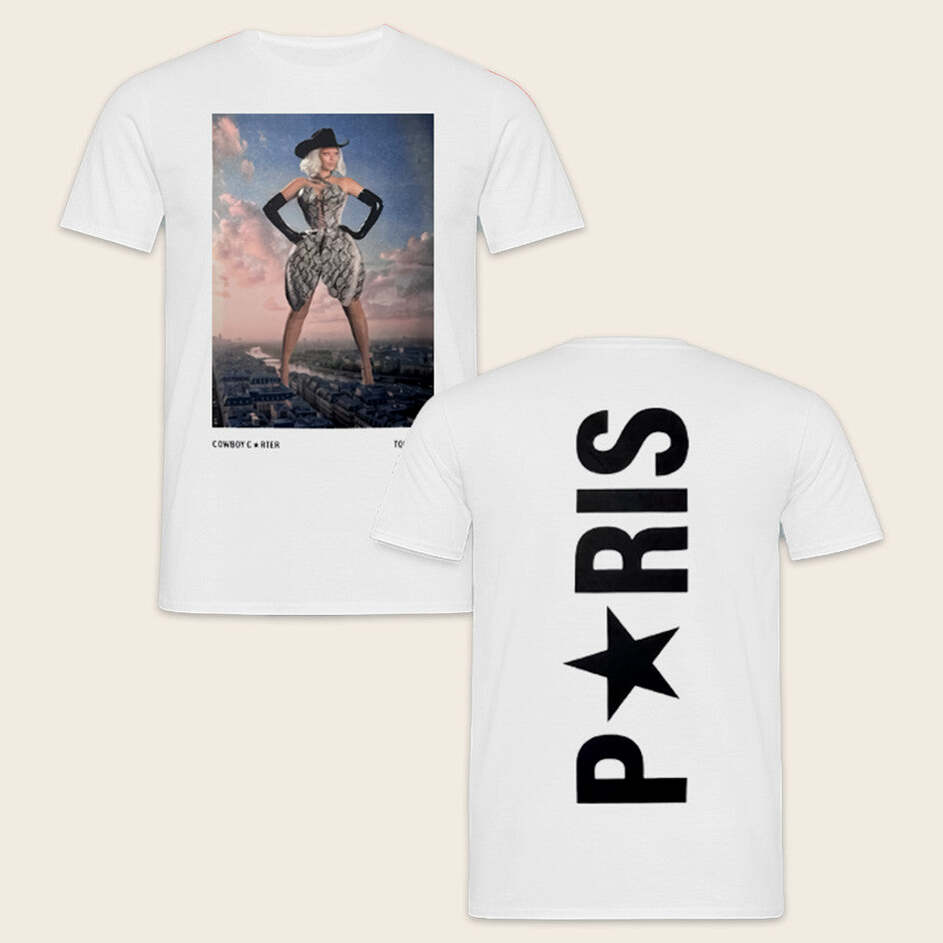 Beyonce Shirt Beyonce Cowboy Carter Tour Merch 2025 Cowboy Carter P Ris T-Shirt Friends Gifts