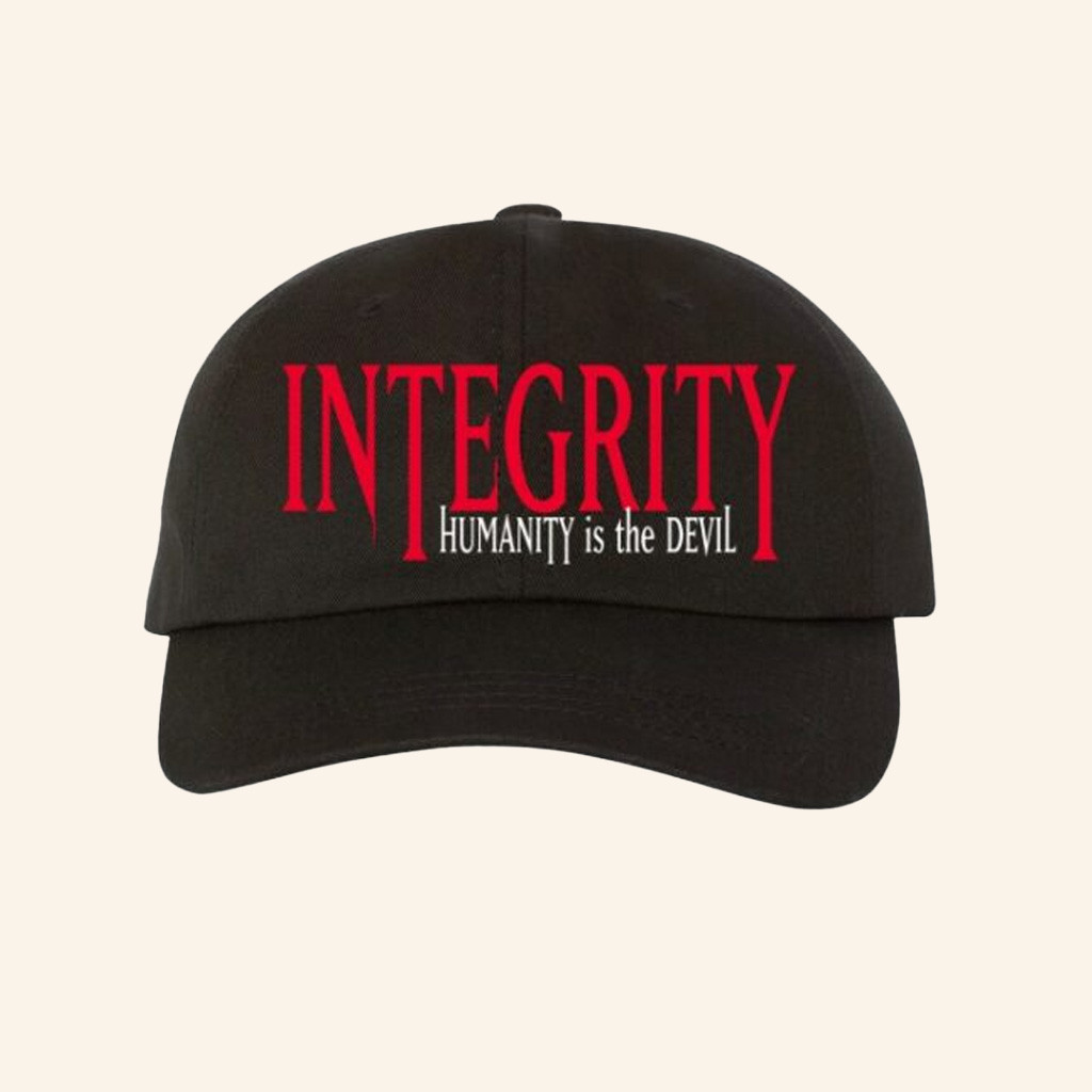 Beyond Human Merch Humanity Is The Devil Hat Birthday Gift Ideas For Dad
