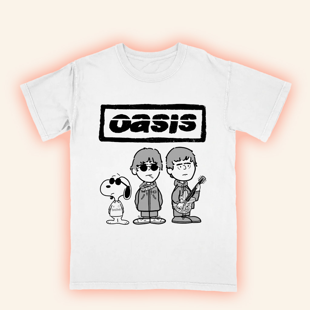 Beyond Human Merch Oasis Band Snoopy Shirt Cool Gifts For Friend