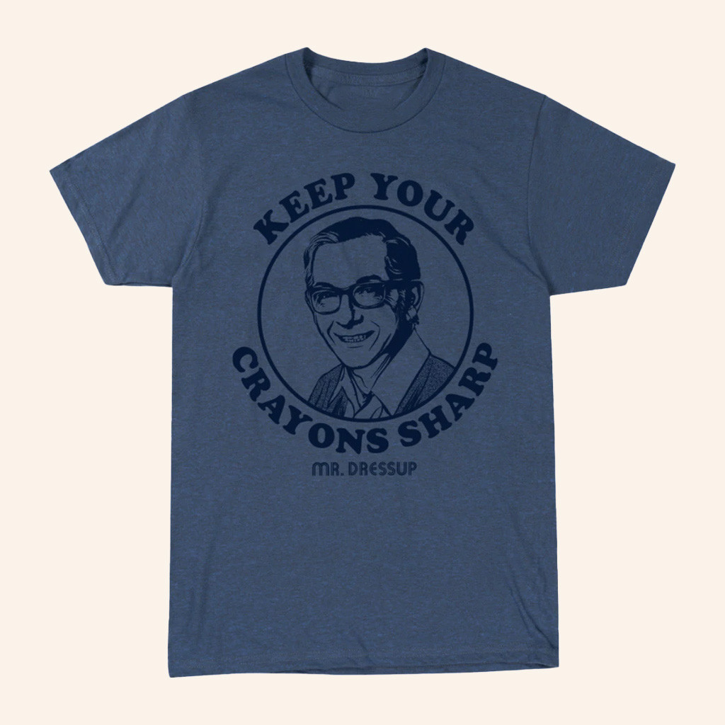 Big Comfy Couch Merch CBC Mr Dressup Crayons T-Shirt Gifts For Father