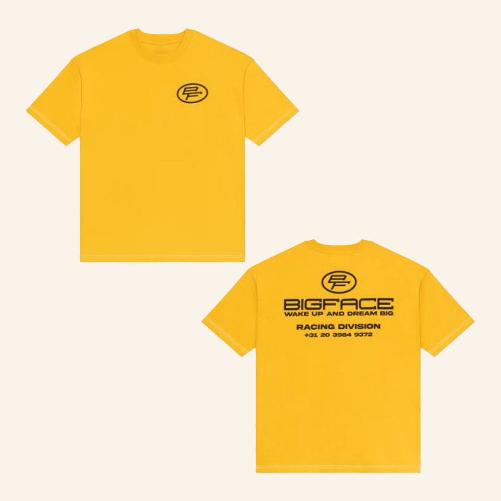 Big Face Merch Racing Team T-Shirt Birthday Gift For Husband
