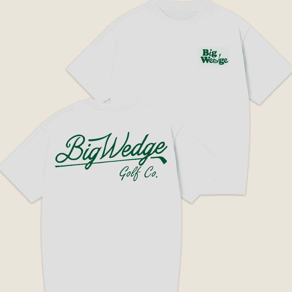 Big Wedge Golf Merch Big Wedge White T-Shirt Dad Gìts Birthday Gifts For Friends