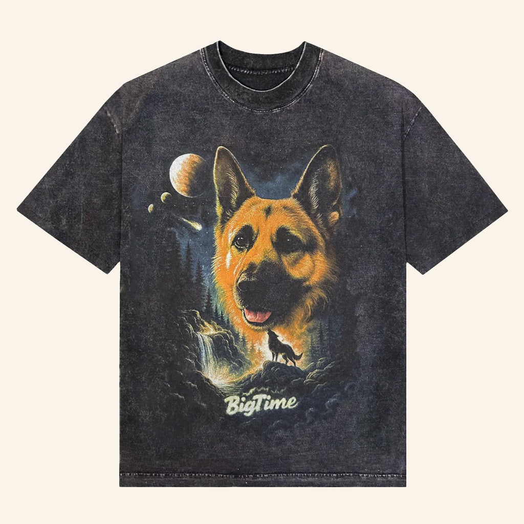 Bigtime Merch Chewie Dog Day 2025 Wash T-Shirt Best Gifts For Boyfriend