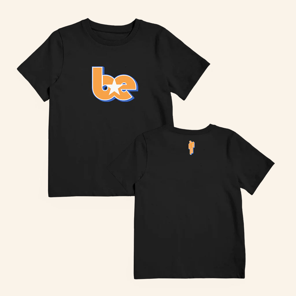 Billie Eilish Merch Be Star Black T-Shirt Gifts For Besties