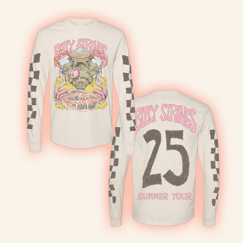 Billy Strings Merch Engine Summer Tour Poster Long Sleeve T-Shirt Gifts For Fans