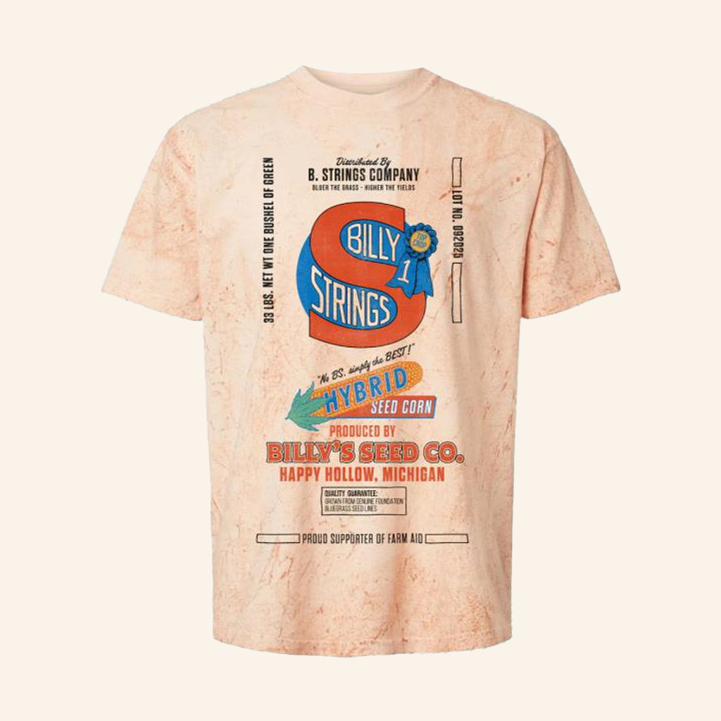 Billy Strings Merch Seed Co T-Shirt Gift Ideas For Besties