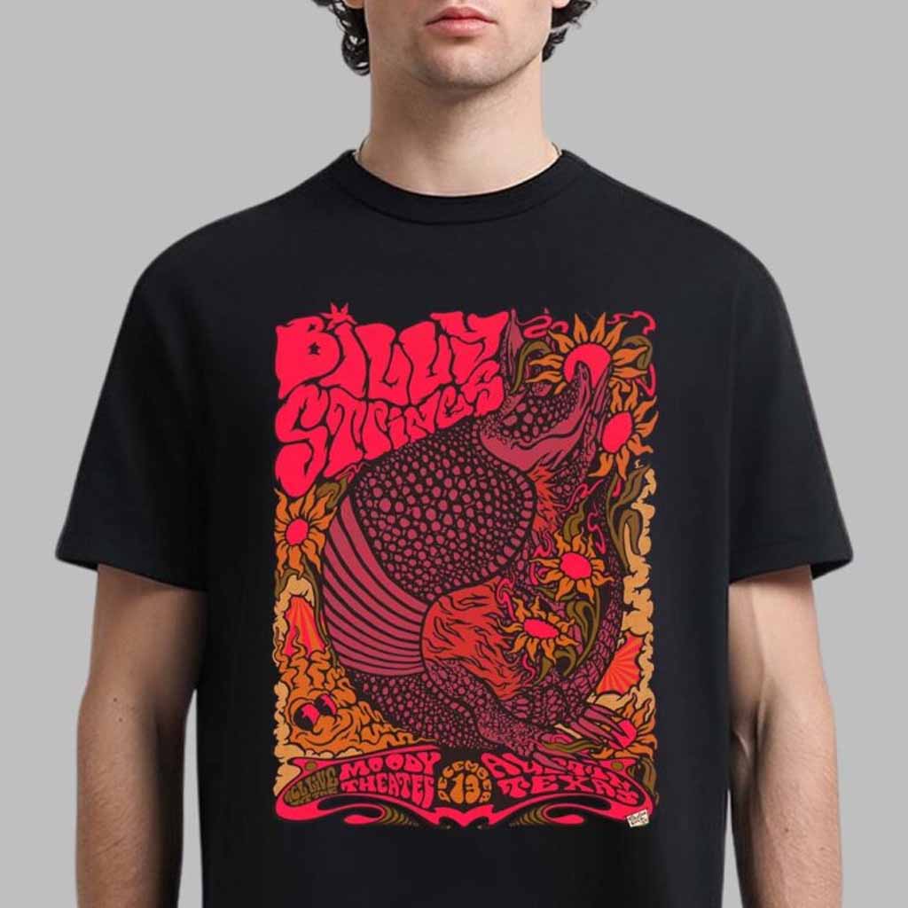 Billy Strings Poster For Show In Austin Texas At Moody Theater On December 13 2024 T-Shirt Billy Strings Merch Him Gifts