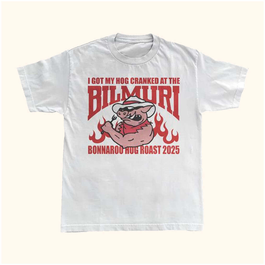 Bilmuri Official Merch Hog Roast T-Shirt Gift Ideas For Husband Birthday Gifts For Besties