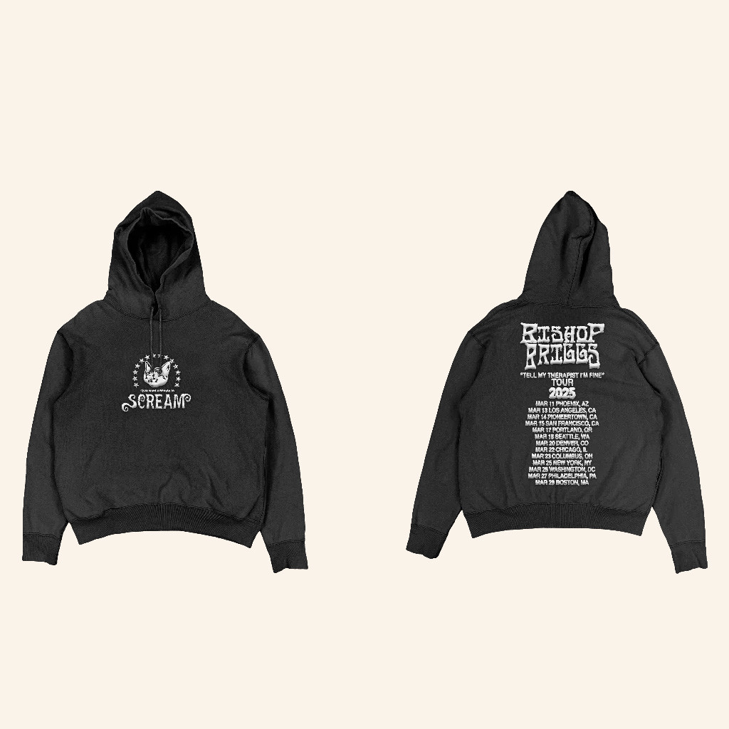 Bishop Briggs Merch Scream Hoodie Best Birthday Gift For Husband