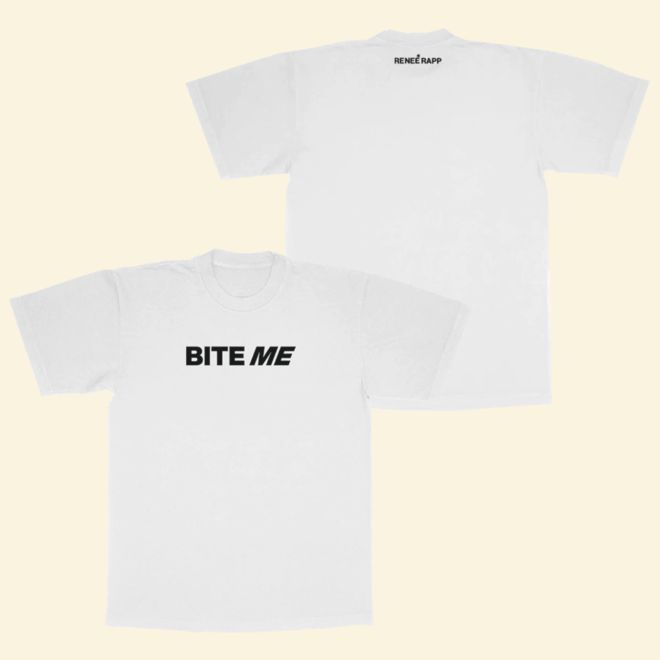 Bite Me T-Shirt Renee Rapp Merch Father's Day Birthday Gifts For Music Fans BFF Gifts Ideas