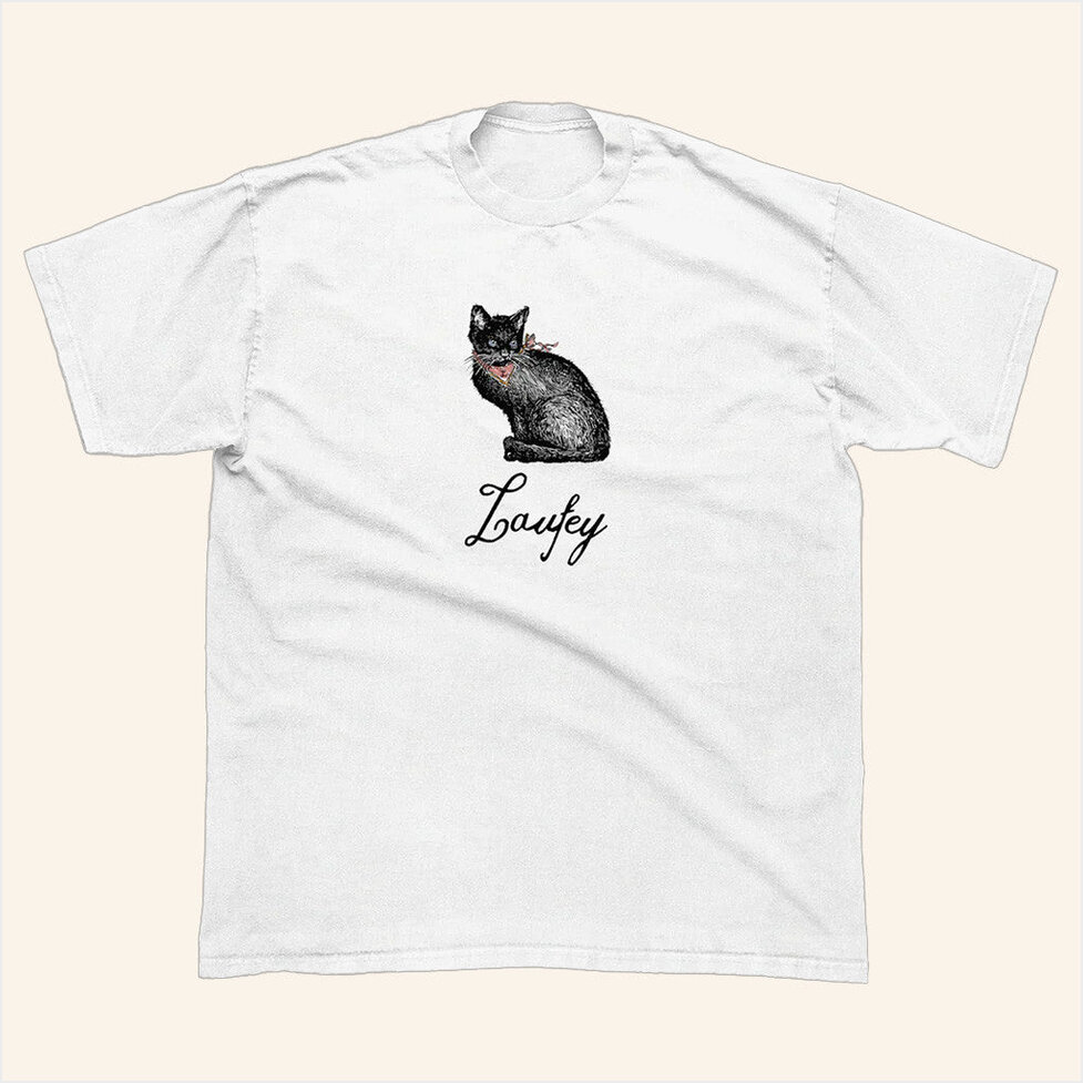 Black Cat T-Shirt Laufey Merch Gift Ideas For Wife Birthday Gift Ideas Christmas Presents