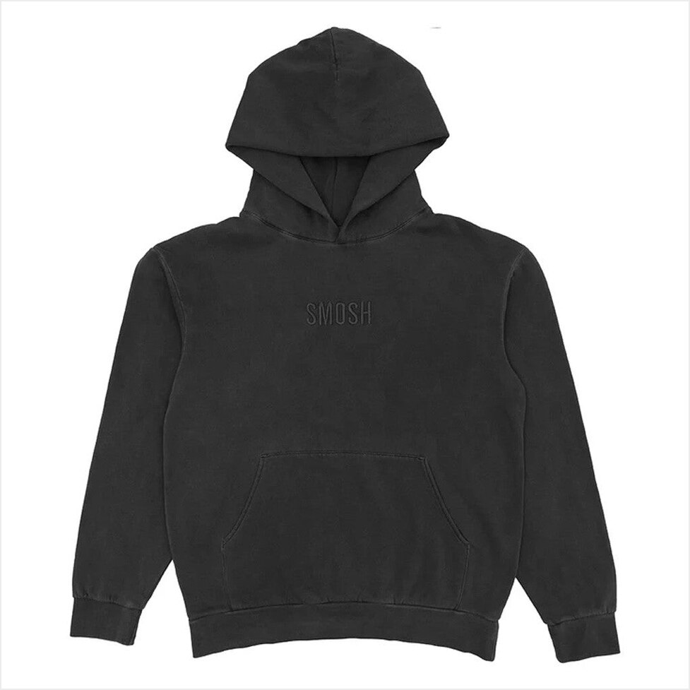 Black Embroidered Hoodie Smosh Merch Gift Ideas For Best Friend Birthday Gifts For Besties