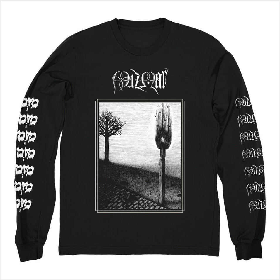 Black Flame Long Sleeve Shirt Mizmor Merch Mizmor Shirt Father's Day Gifts For Metal Music Lovers