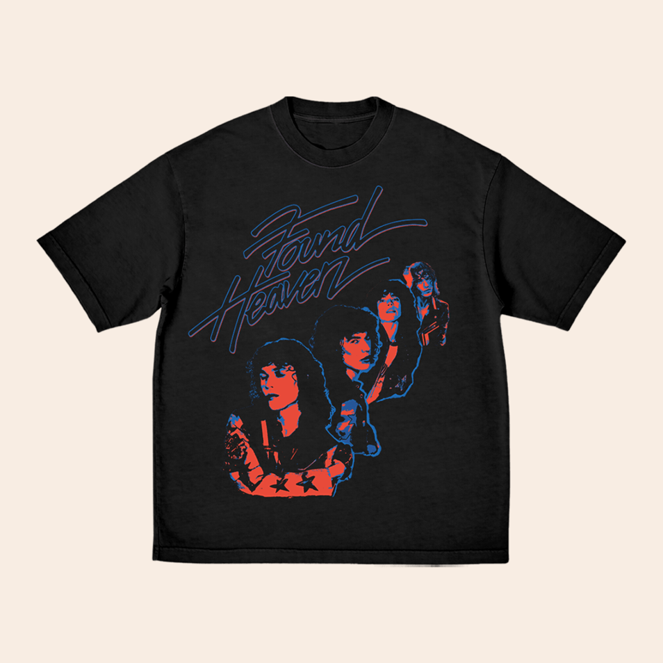 Black Found Heaven T-Shirt Conan Gray Merch Simple Father's Day Father's Day Gifts For Him