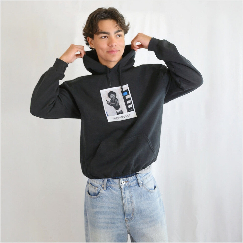 Black Hoodie Malachi Barton Merch Gift Ideas For Him Birthday Gifts For Best Friend