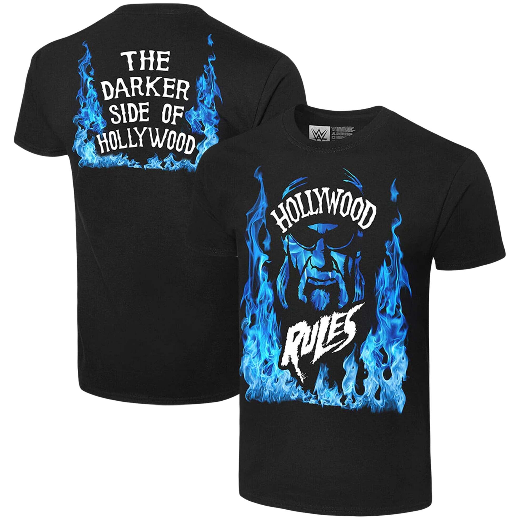 Black Hulk Hogan Hollywood Rules Tshirt Hulk Hogan Merch Birthday Gifts For Fans