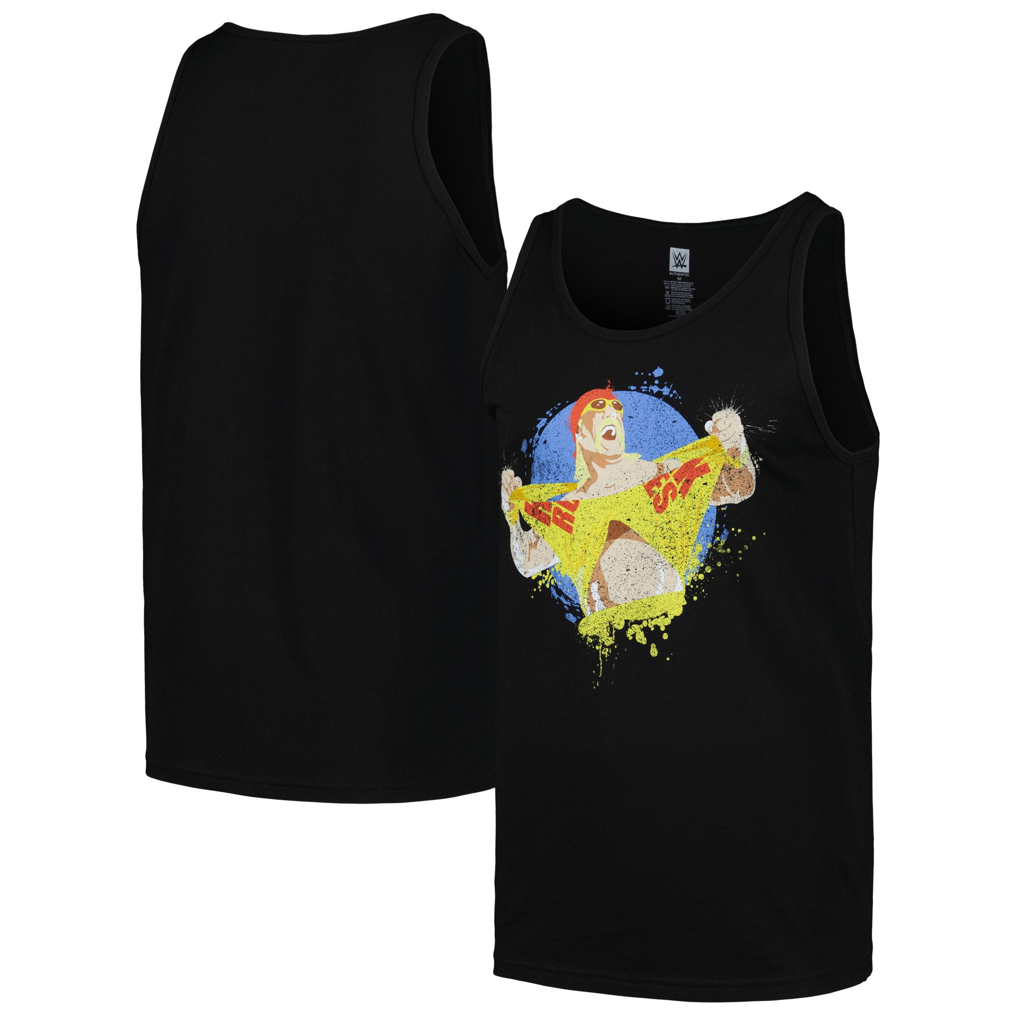 Black Hulk Hogan Ripping Tank Top Hulk Hogan Merch
