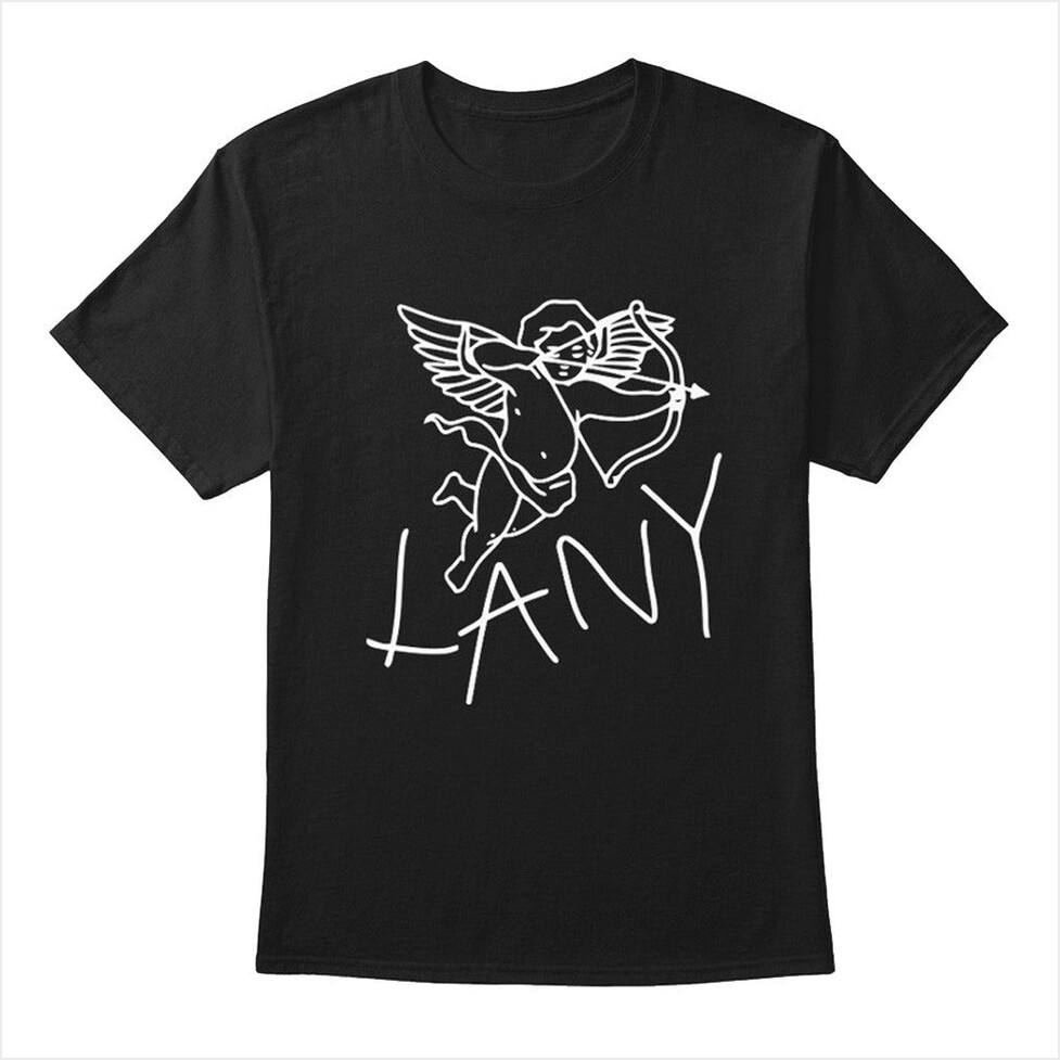 Black Lany Cupid T-Shirt Lany Merch Birthday Gifts For Dad BFF Gifts Ideas Christmas Presents