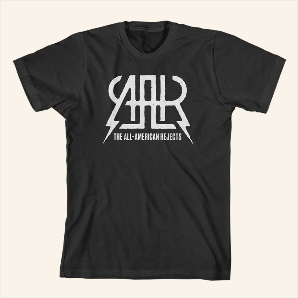 Black Logo T-Shirt All American Rejects Merch Best Gifts For Boyfriend Gifts For Best Friend