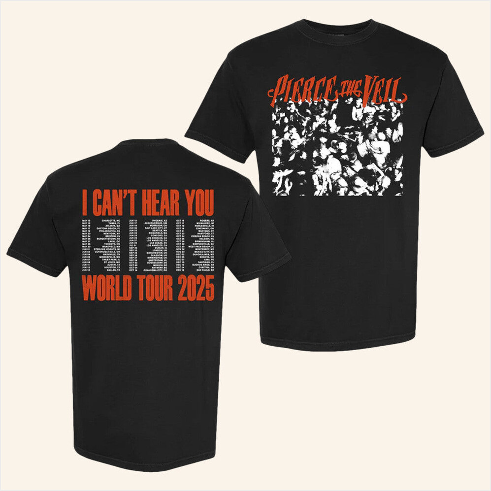 Black Mosh Pit T-Shirt Pierce The Veil Merch Best Birthday Gifts For Husband Gifts For Friends