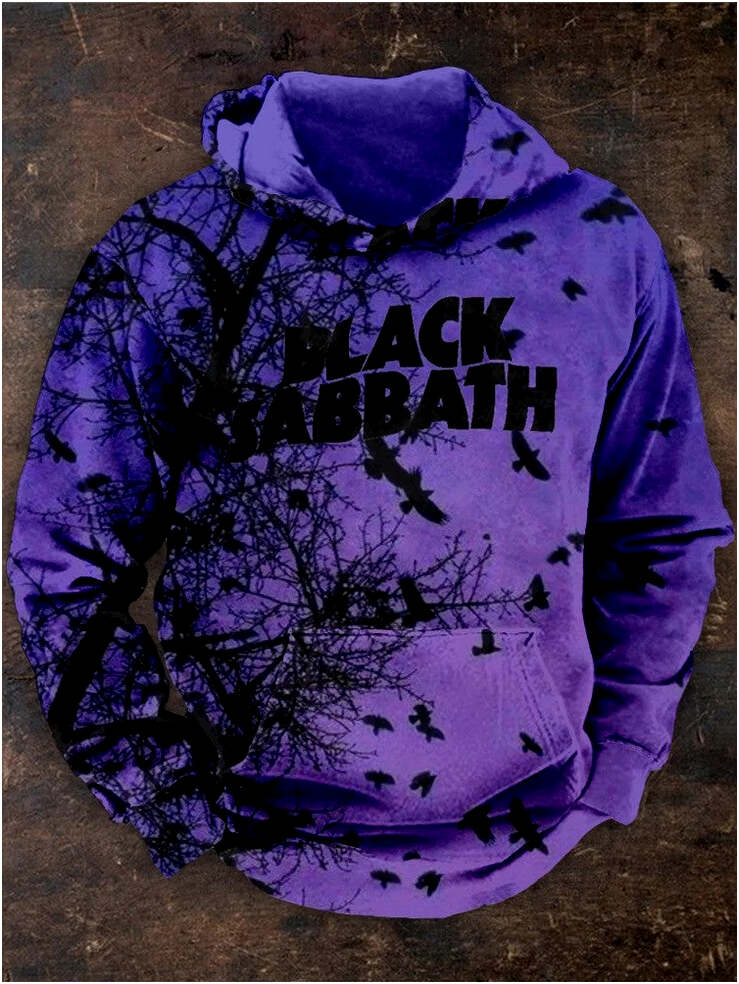 Black Sabbath Merch Hoodie Rock Band Inspired Black Sabbath Hoodie Gifts For Music Fans