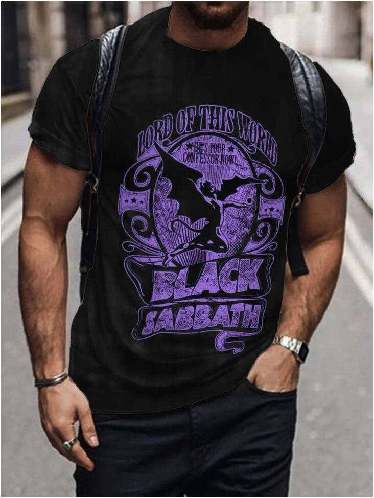Black Sabbath Merch Shirt Lord Of This World Black Sabbath T-Shirt Rock Band Fan Gifts