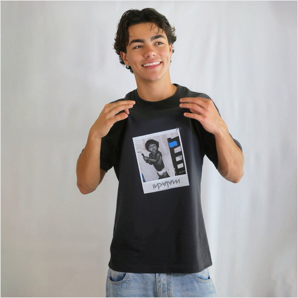Black T-Shirt Malachi Barton Merch Gift Ideas For Son Birthday Gifts For Best Friend