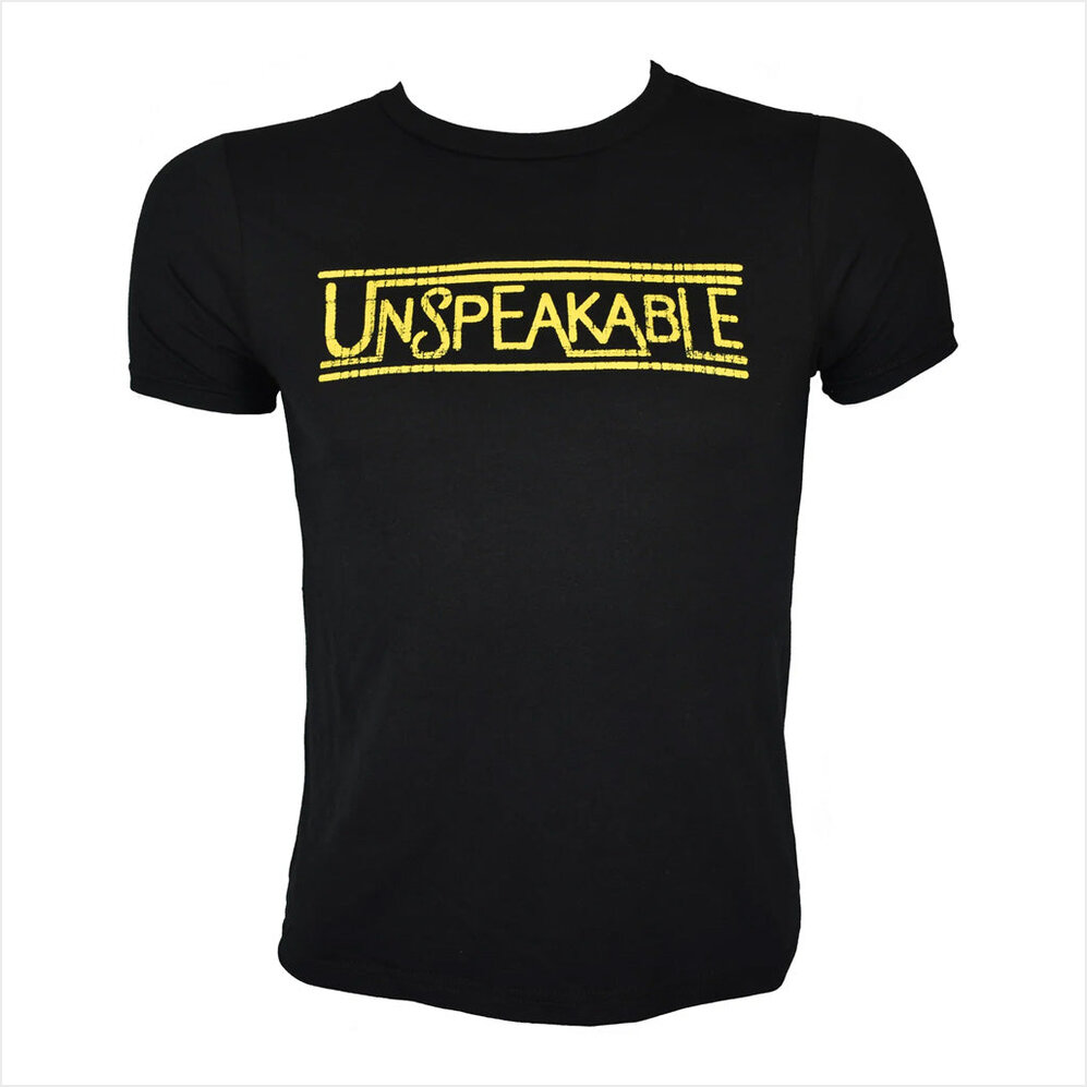 Black T-Shirt Unspeakable Merch Best Birthday Gifts For Besties Christmas Presents