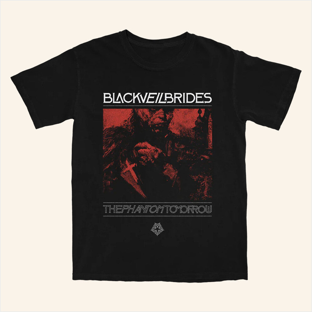 Black Veil Brides Album Art T-Shirt Sumerian Records Merch Birthday Gift Ideas For Husband