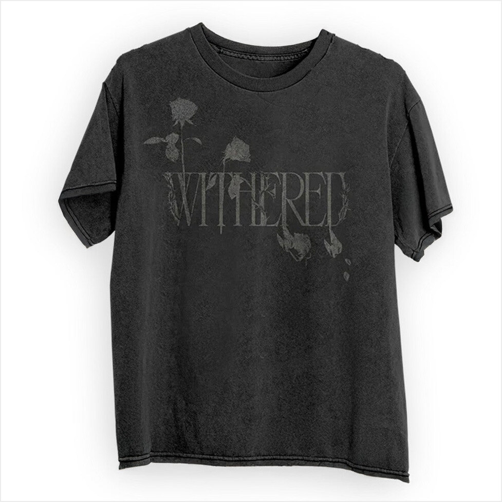 Black Withered T-Shirt D4VD Merch Best Friend Gift Ideas Birthday Gifts For Friends