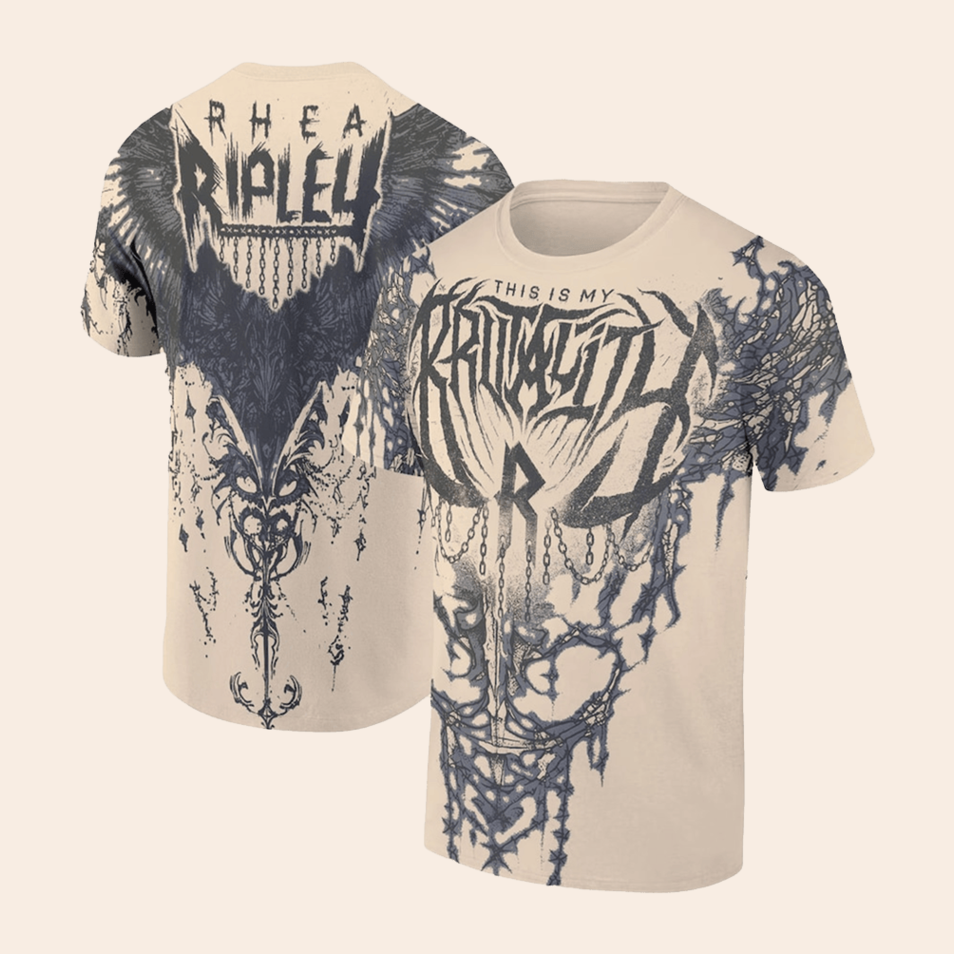 Blackwork Brutality Shirt Rhea Ripley Merch Best Birthday Gifts For Dad Wrestling Fan Shirt