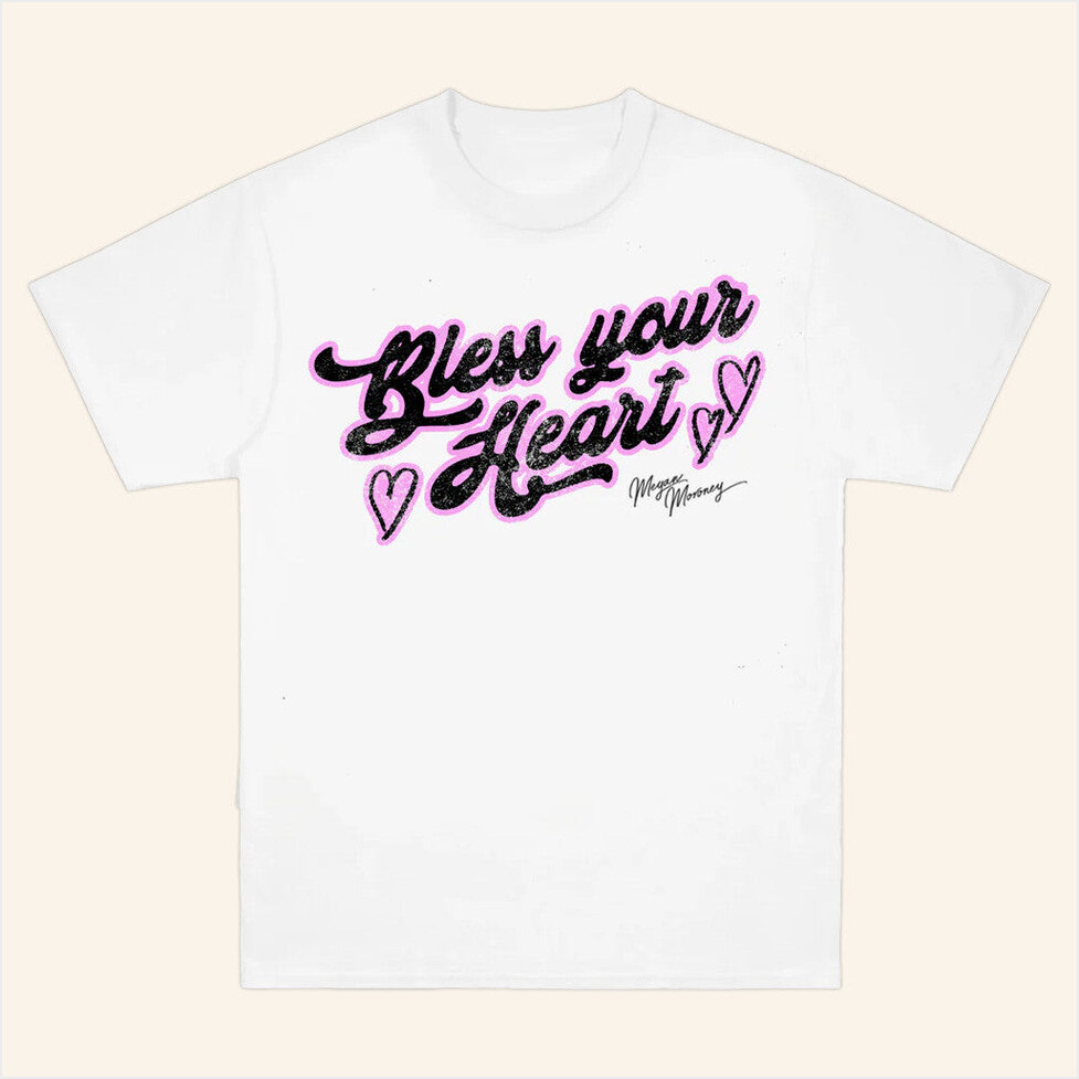 Bless Your Heart T-Shirt Megan Moroney Merch Birthday Gift Ideas Christmas Presents