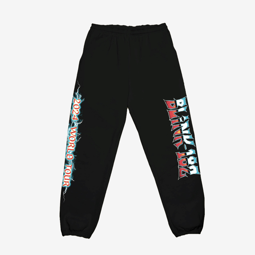 Blink-182 Concert Merch 2025 World Tour Joggers Gift For Music Fan Apparel