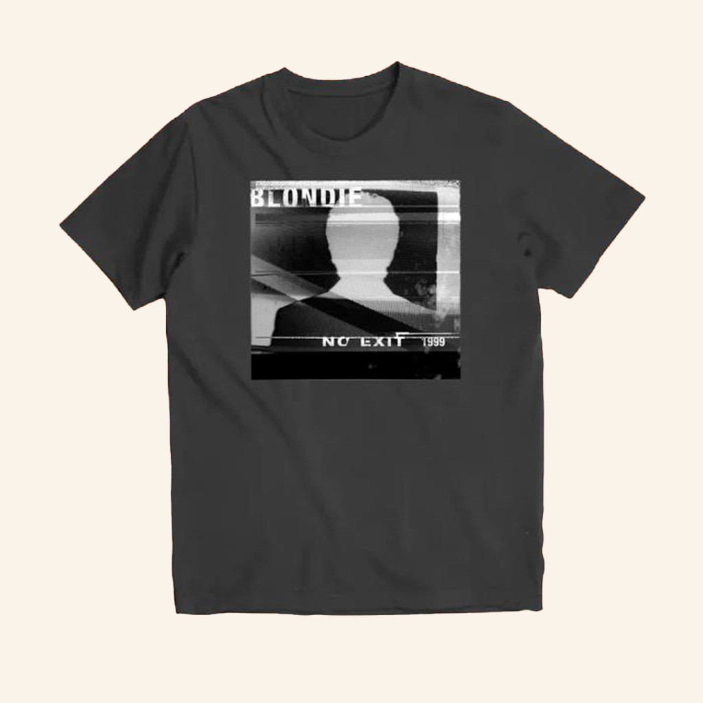 Blondie Merch No Exit T-Shirt Clem Burke Shadow Shirt Gifts For Music Fans