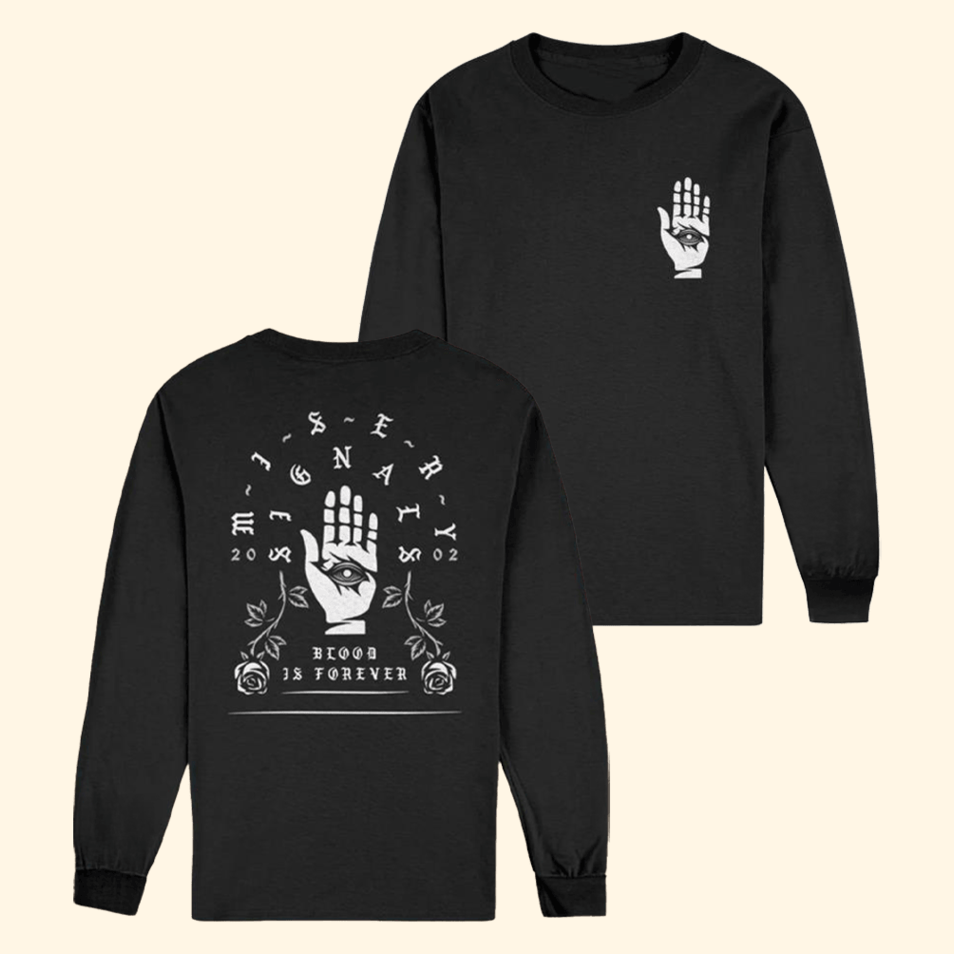 Blood Is Forever Long Sleeve T-Shirt 24hundred Merch 24hundred Shirt Father's Day Gifts